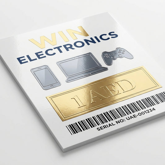 Lottery Ticket — Win Electronics